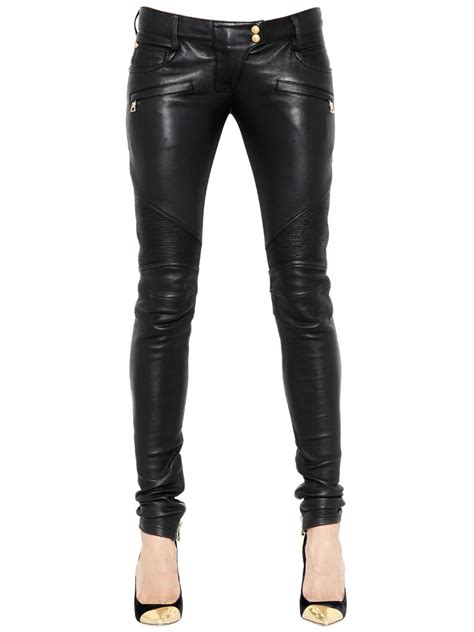 balmain leather pants replica|balmain outlet sale.